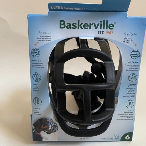 Baskerville Ultra Basket Muzzle - Picture 1 of 10